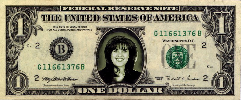 One Dollar Monica Bill